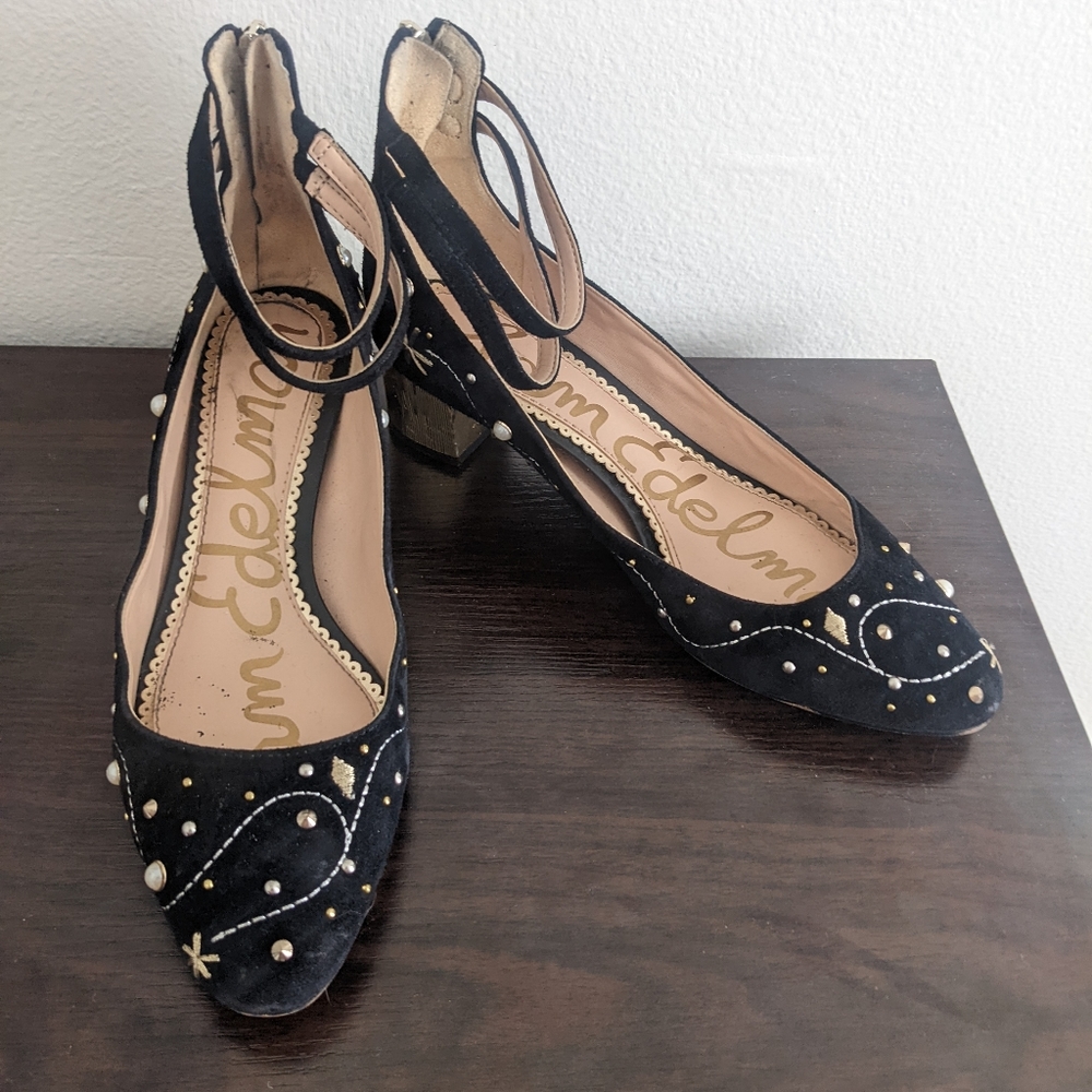 Sam Edelman Closed Toe Chunky Heels